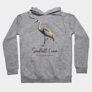 Sandhill Crane - The Bird Lover Collection Hoodie